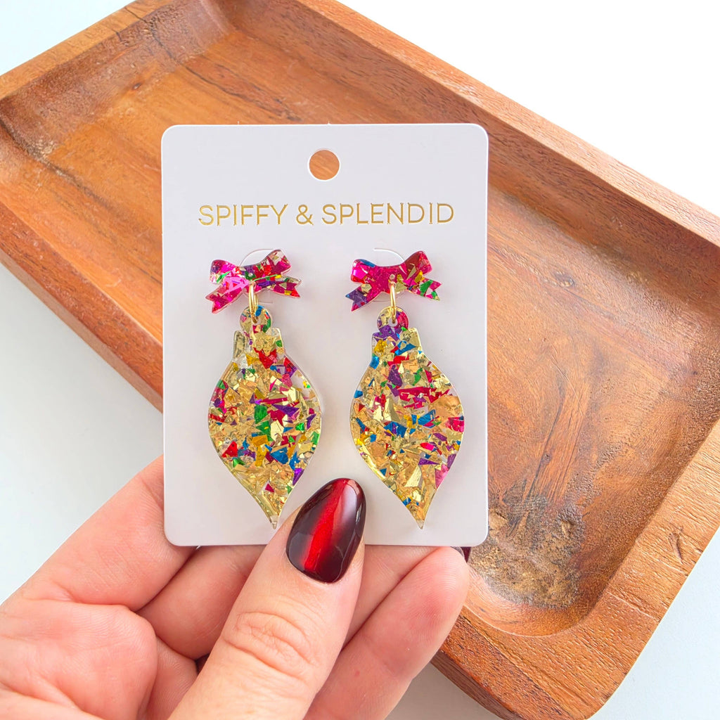Vintage Ornament Earrings