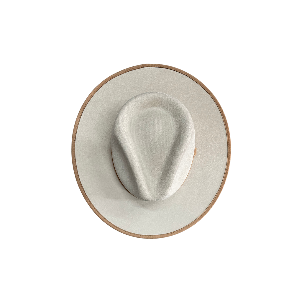 Two-Toned Vegan Suede Hats