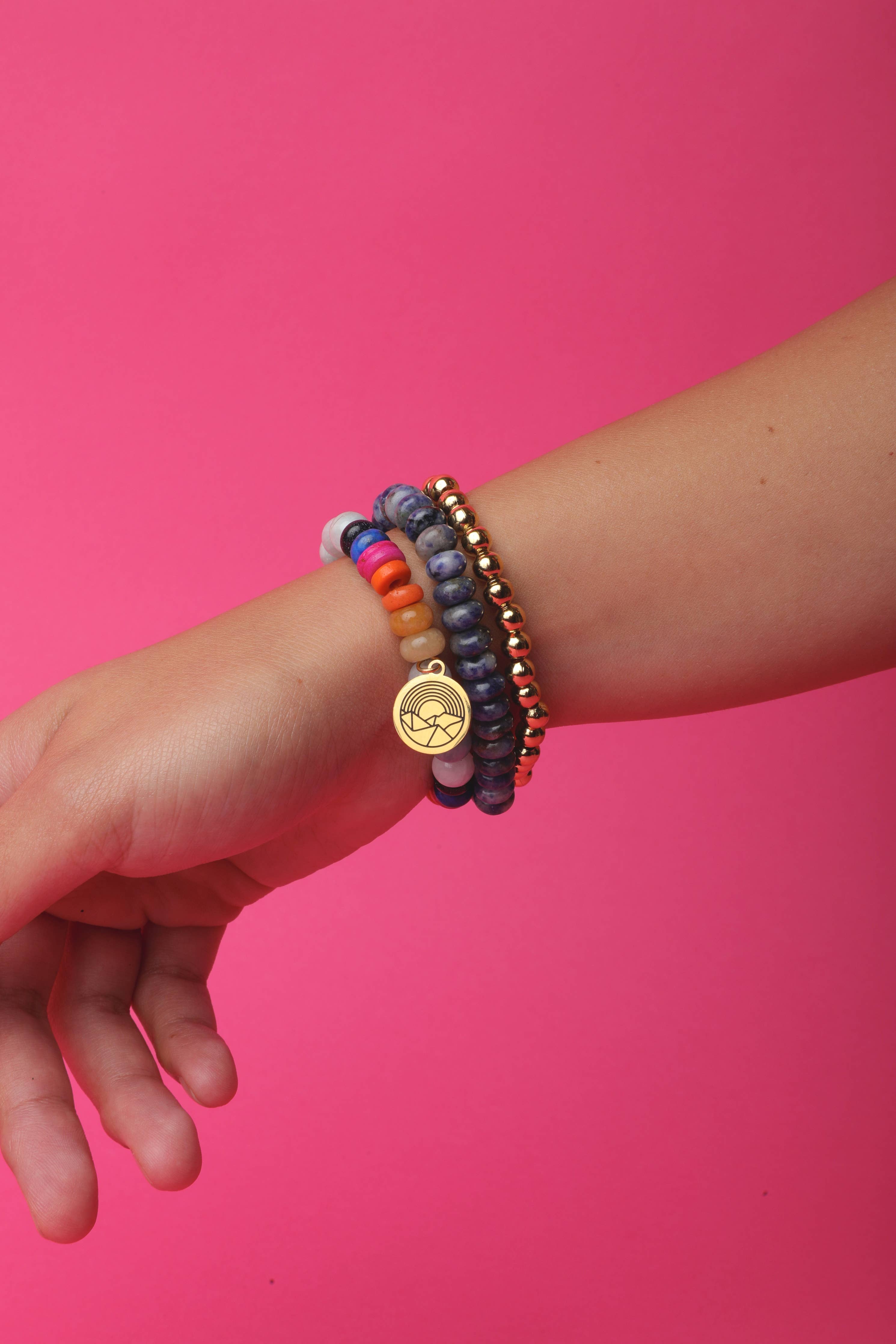 Colorado Sunset Bracelet  |  Souvenir Gemstone Bracelet