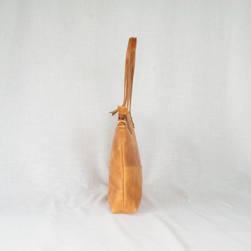 Mid-Sized Zipper Tote