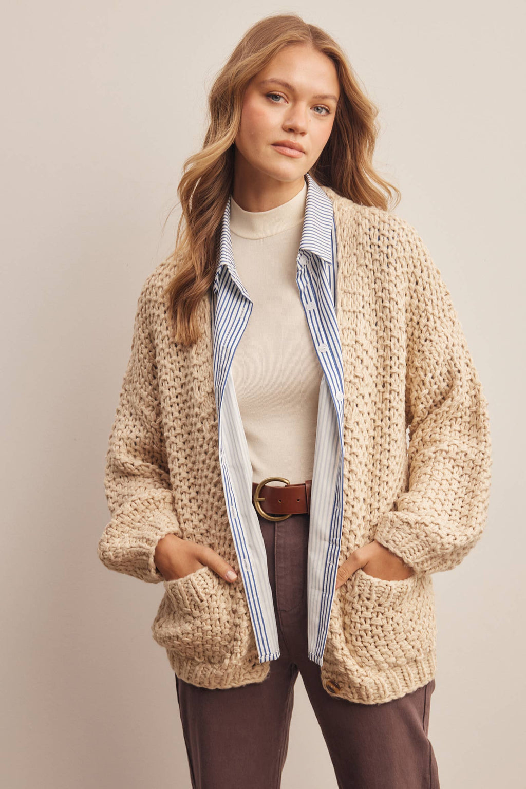 Handmade Chunky Knit Cardigan