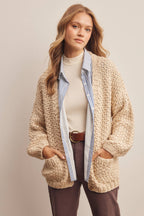 Handmade Chunky Knit Cardigan