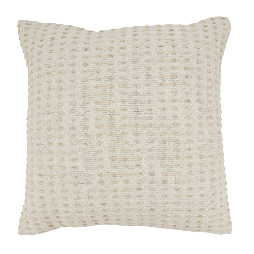 Geometric Glam Dashed Woven Throw Pillow