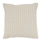 Geometric Glam Dashed Woven Throw Pillow