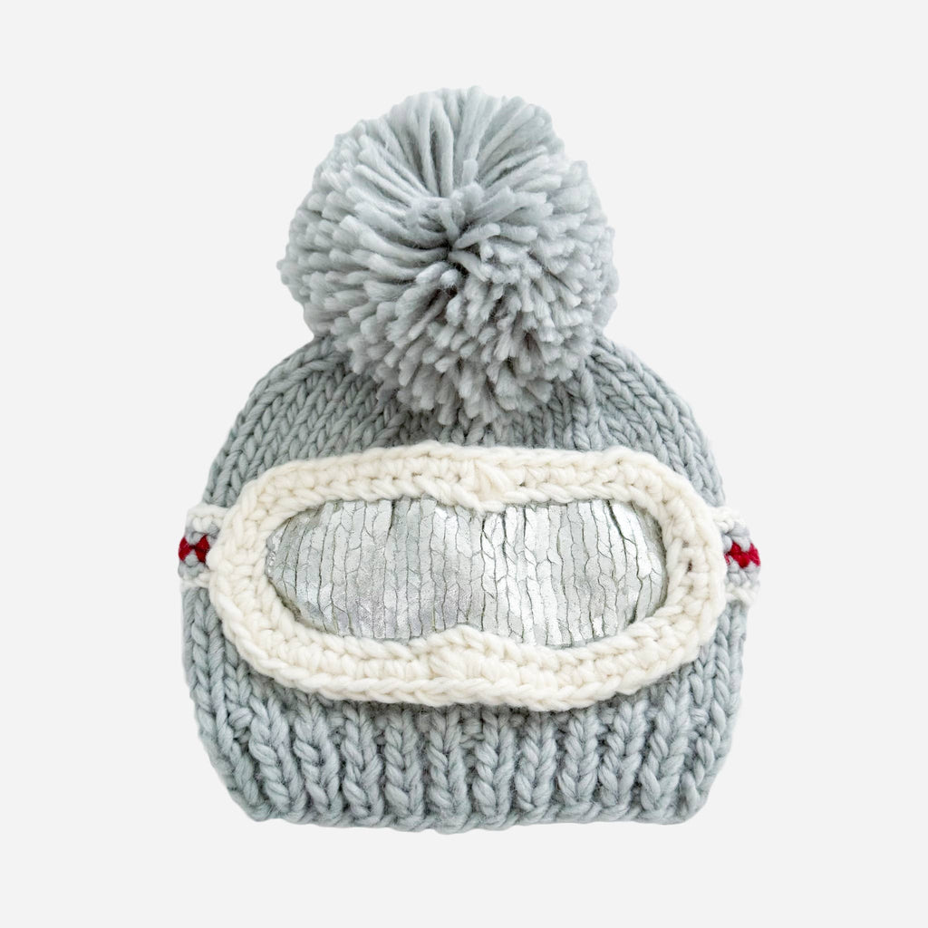 Ski Goggles Bowie Grey Kids Beanie
