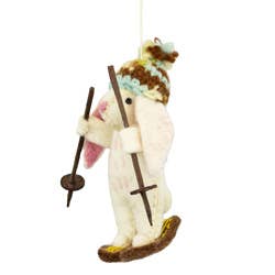 Camp Bunny Ornament
