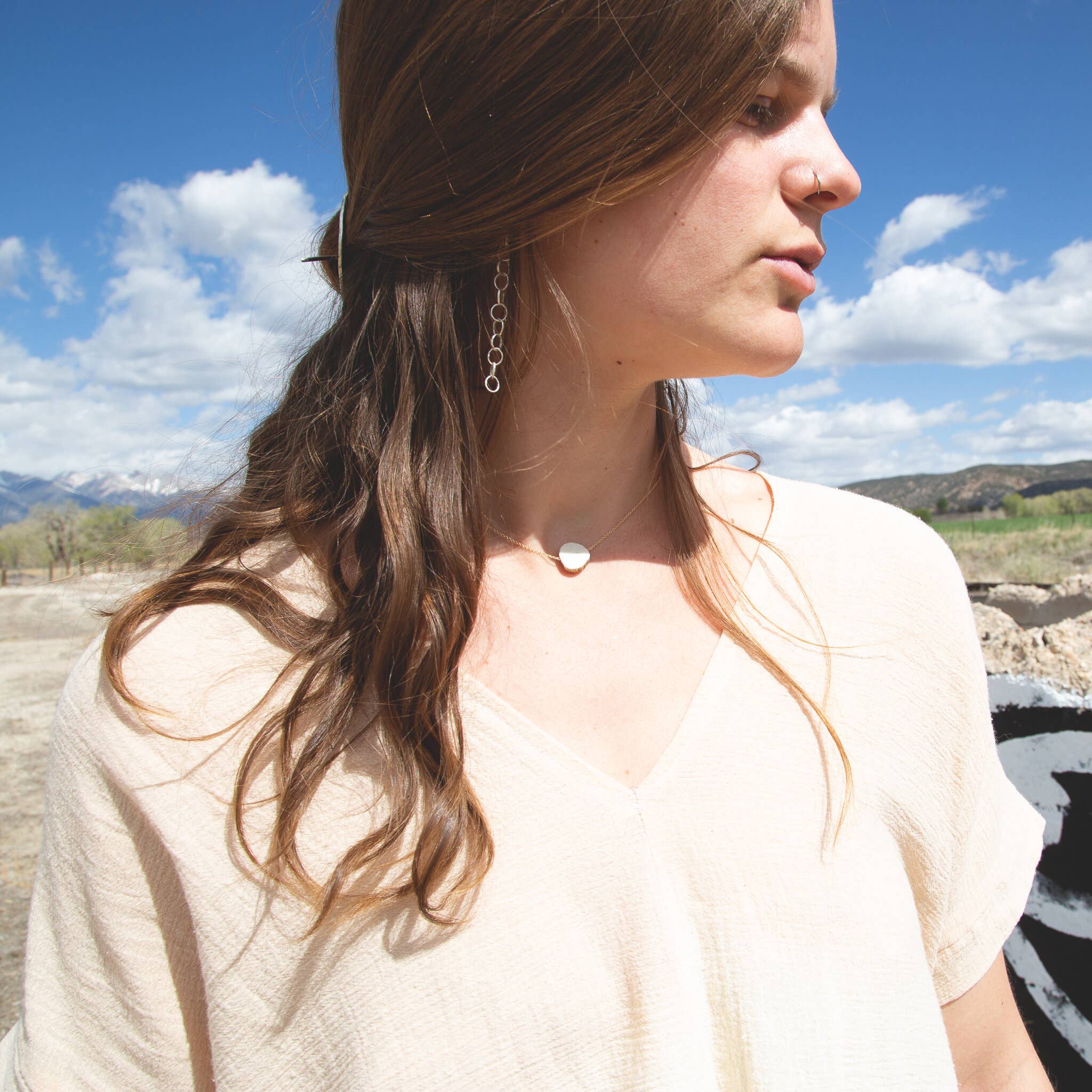 Delicate Antler Necklace