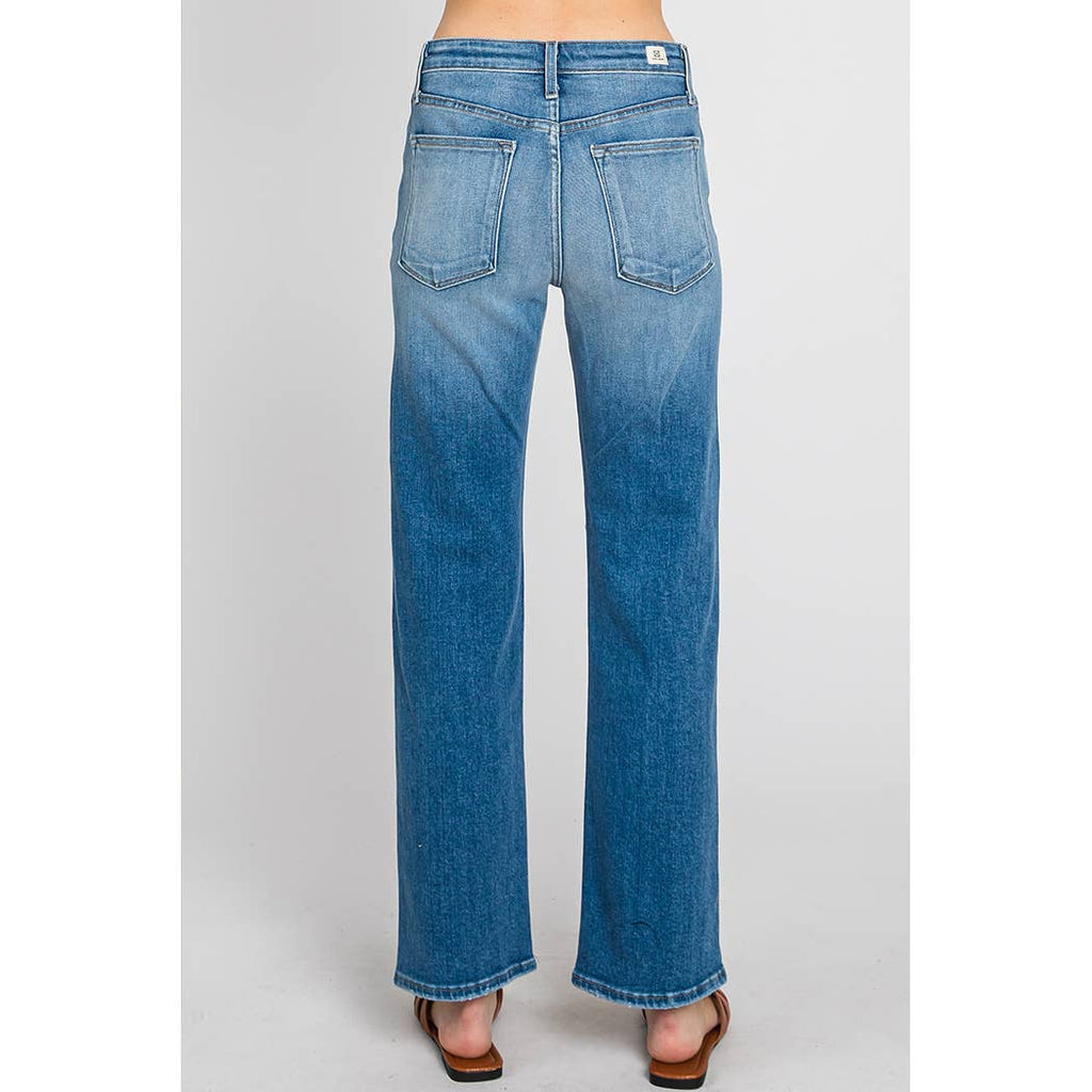 Venice Mid Rise Straight Jean