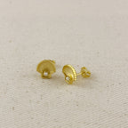 18k Gold Filled Seashell Stud Earrings