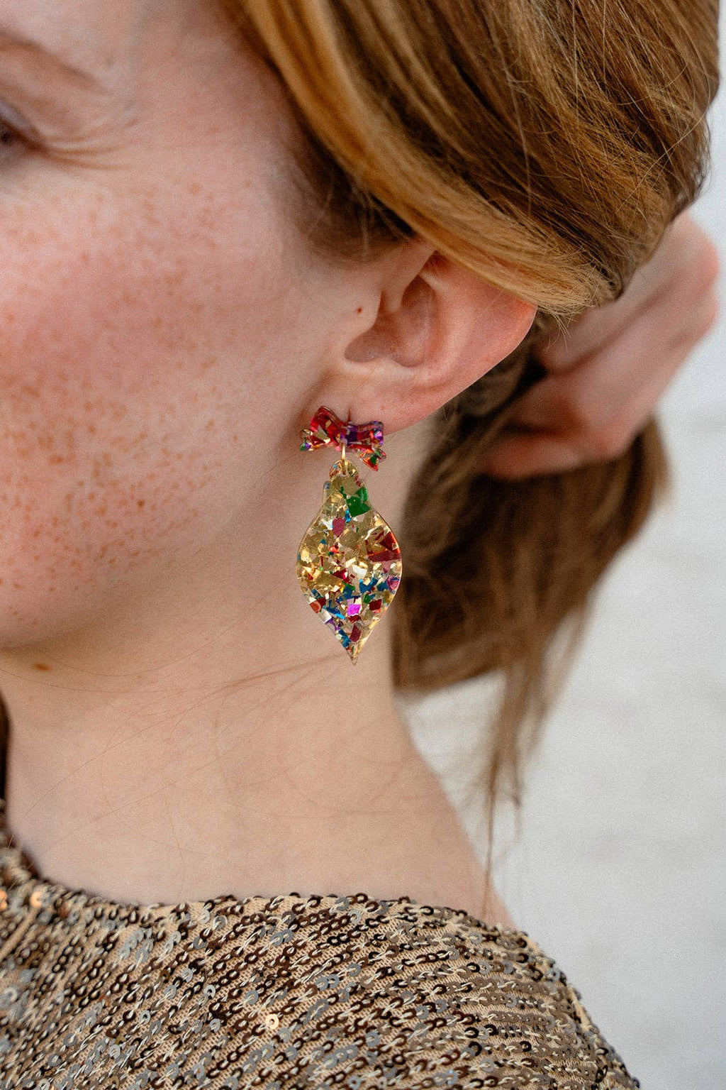 Vintage Ornament Earrings