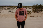 Travel West Tee- Mauve