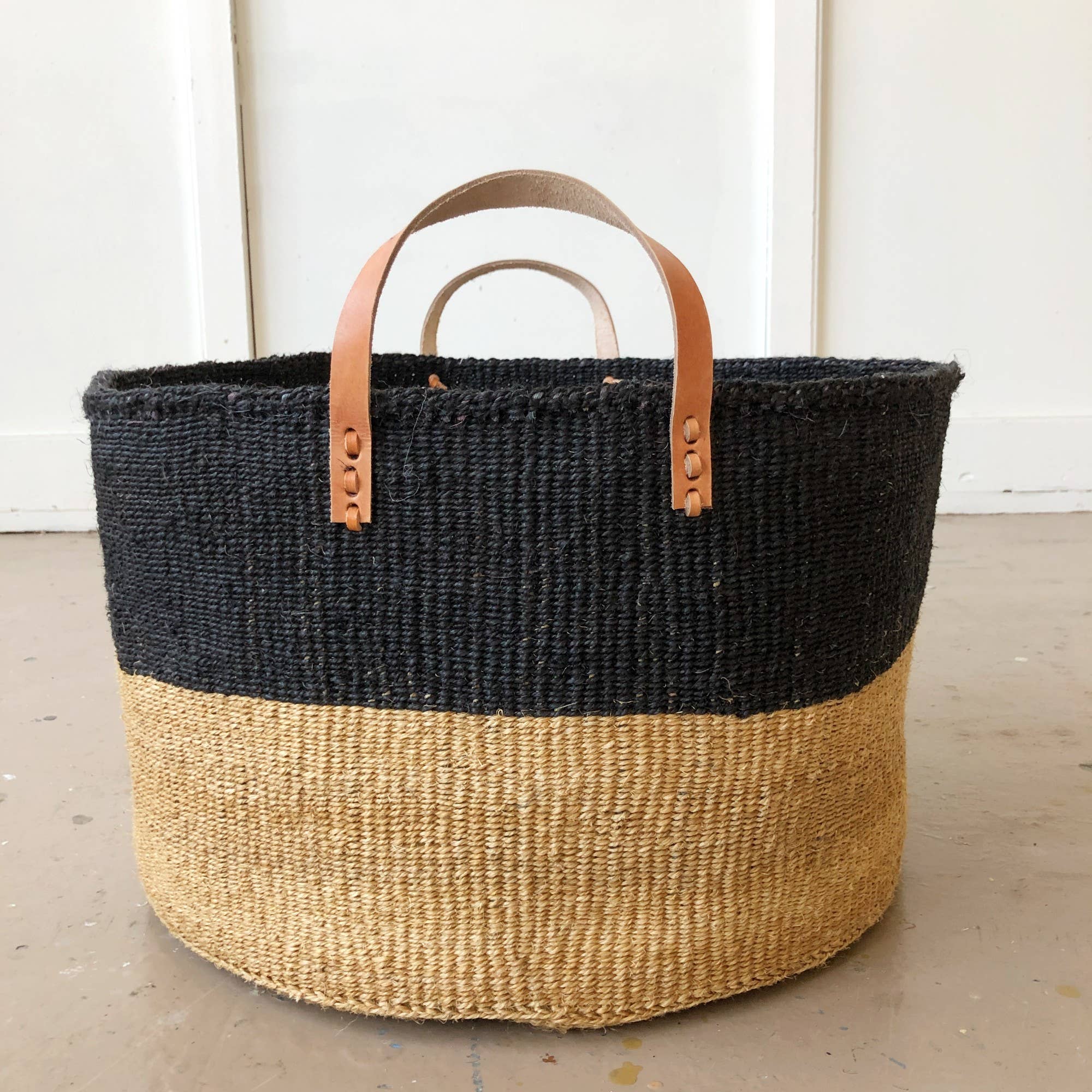 XL Floor Basket: Black