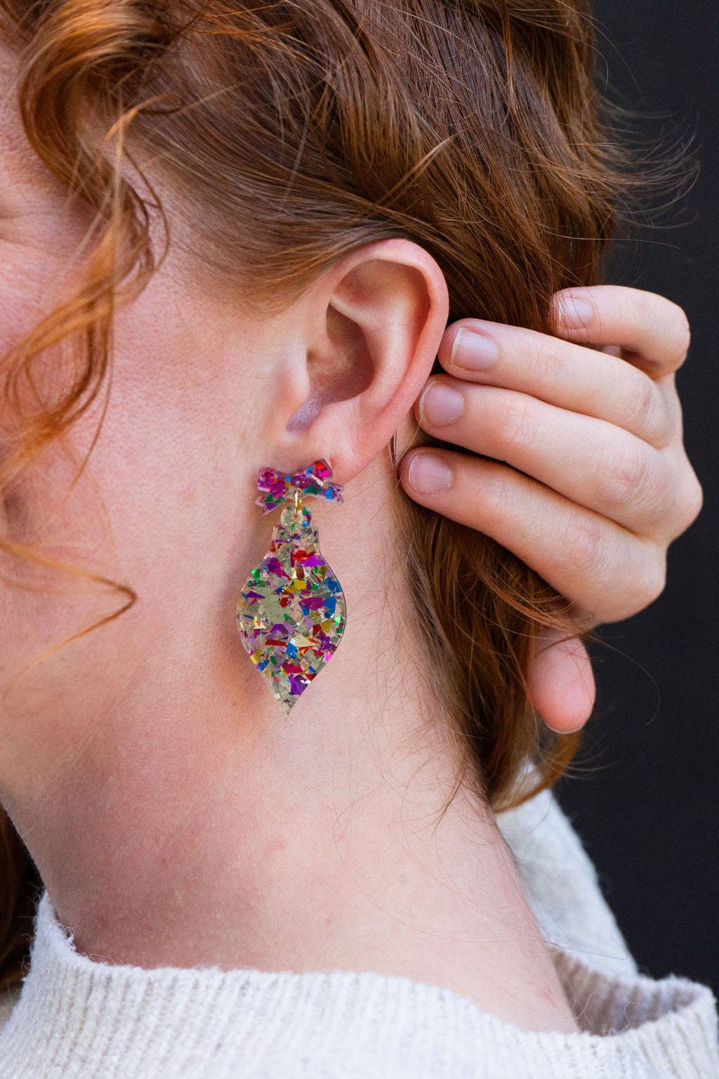 Vintage Ornament Earrings