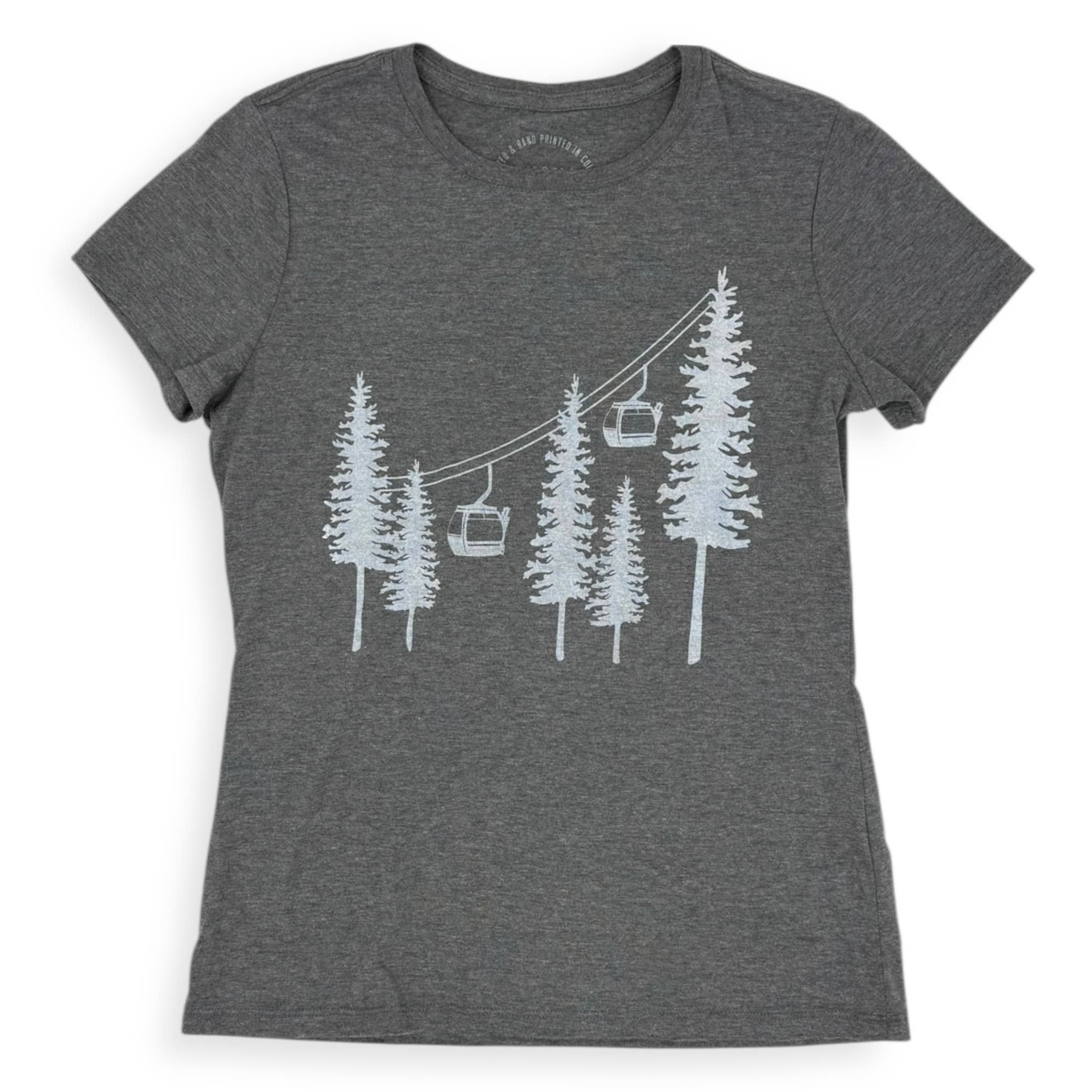 Gondi in the Trees Women's  T - Heather Grey