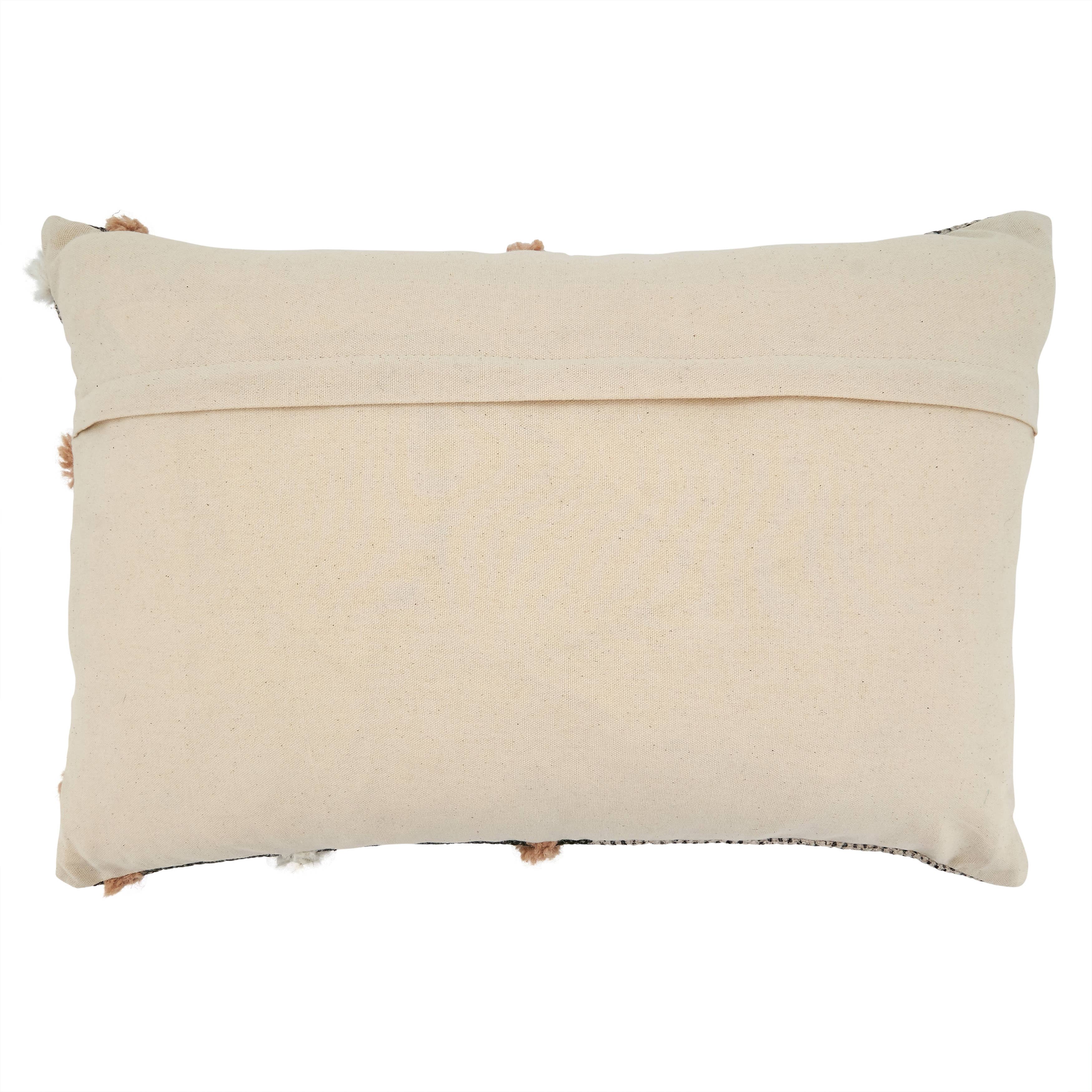 Printed and Tufted Pillow