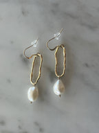 Wabisabi Pearl Dangle Earrings