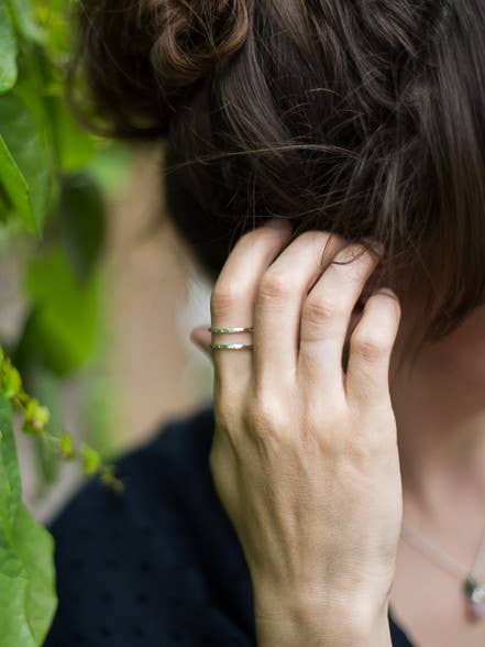 Illusion Ring in Silver