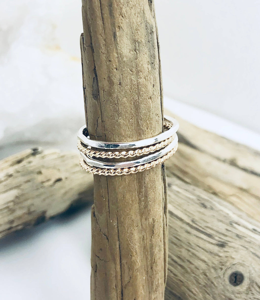 Mixed Metal Stacking Rings
