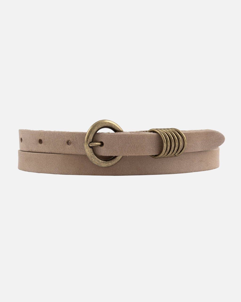 Alie Skinny Leather Belt