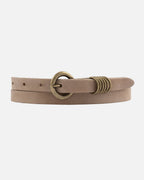 Alie Skinny Leather Belt
