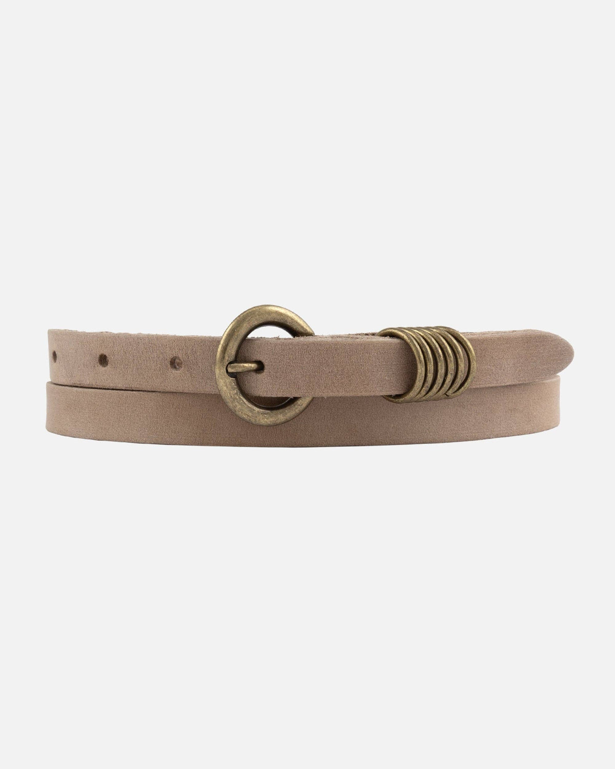 Alie Skinny Leather Belt