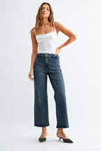 JB Collection High Rise Wide Leg