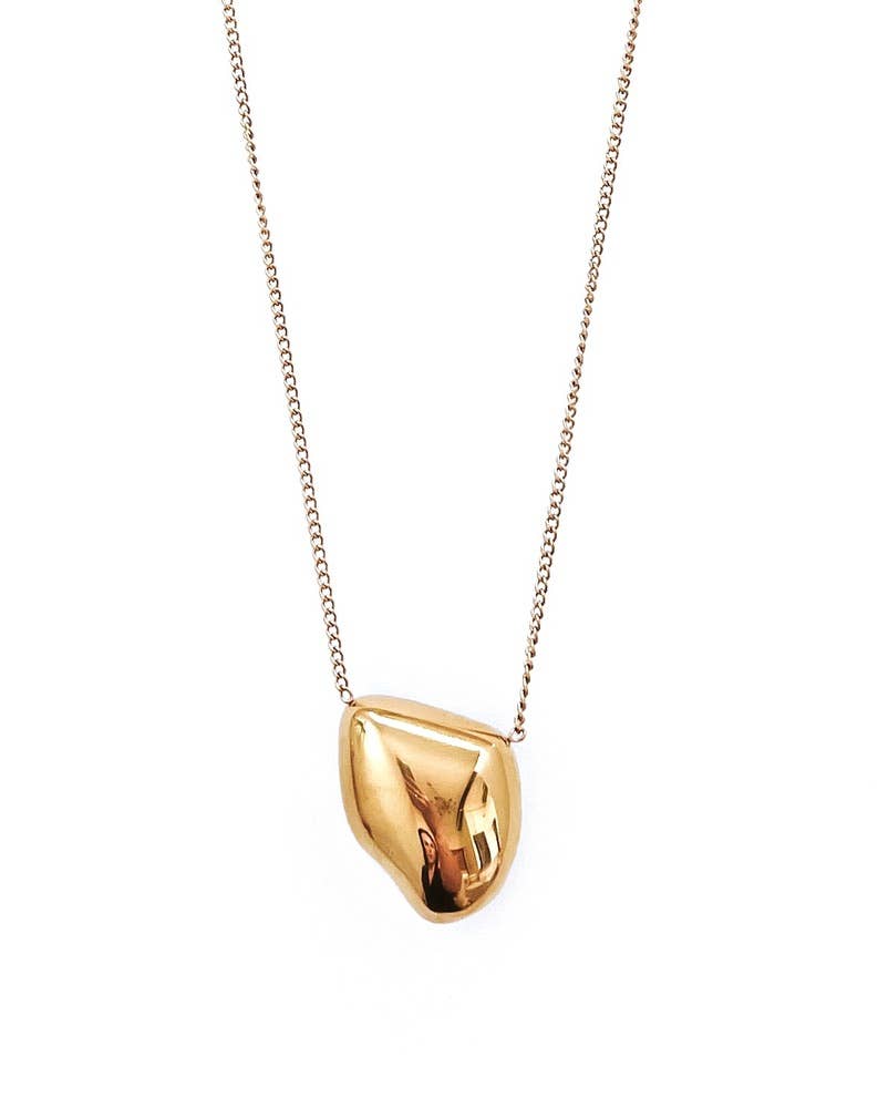 Tisha Gold Nugget Necklace