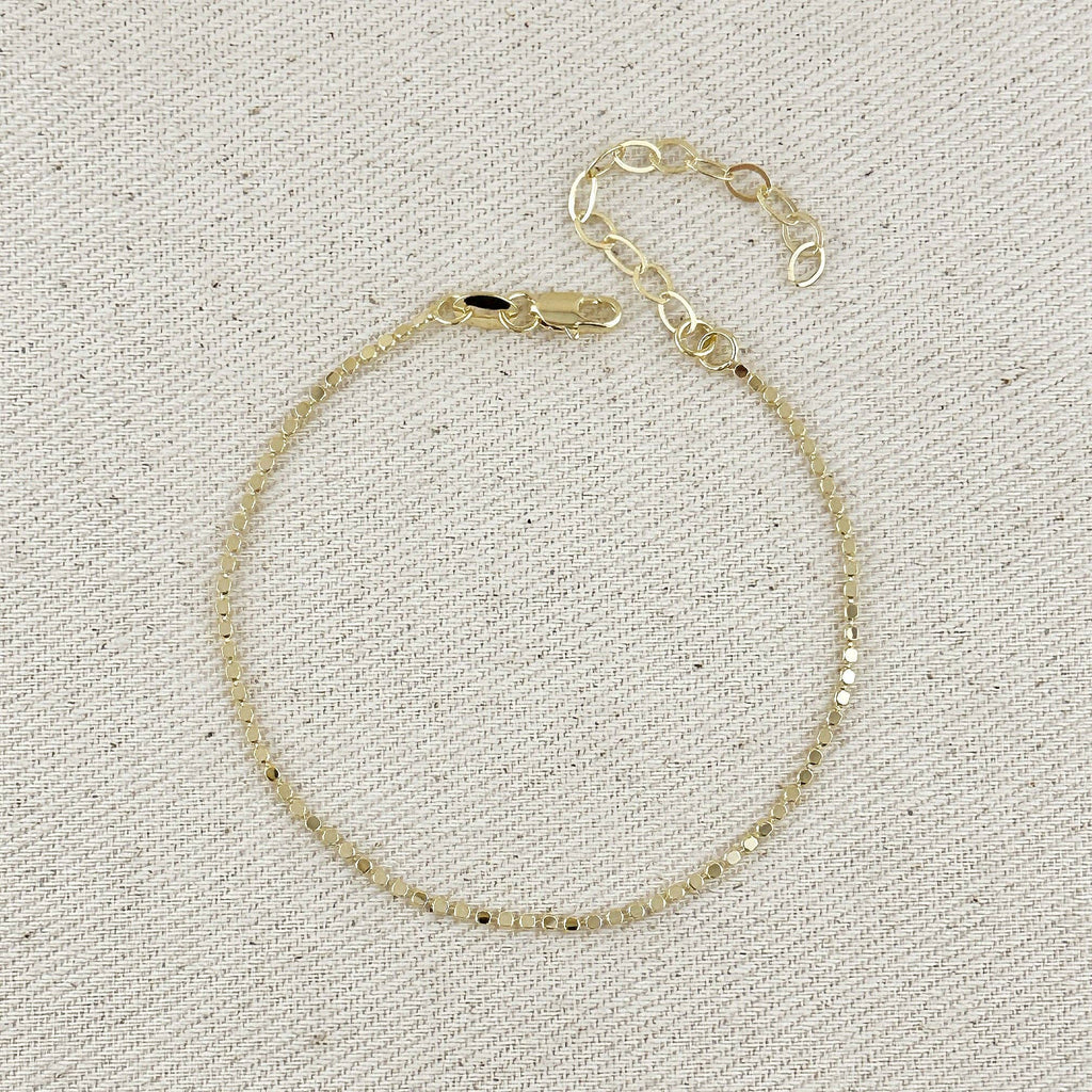 Flat Dot Ball Bracelet