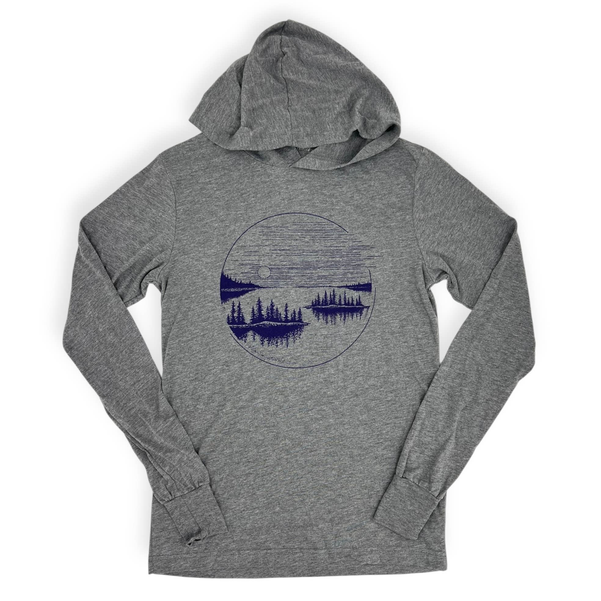 Lakeview Lightweight Hoodie - Grey