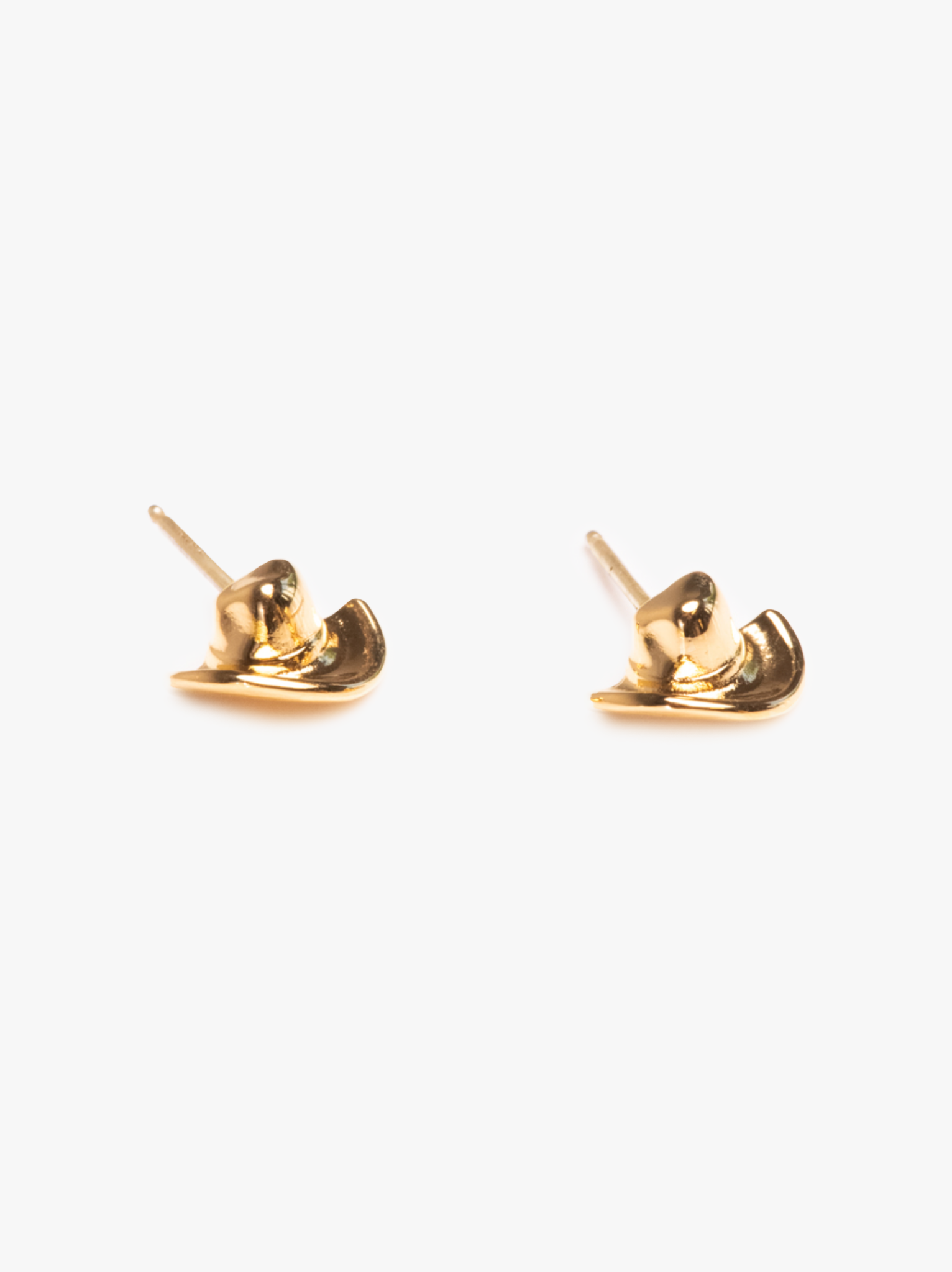 Cowboy Hat Stud Earrings