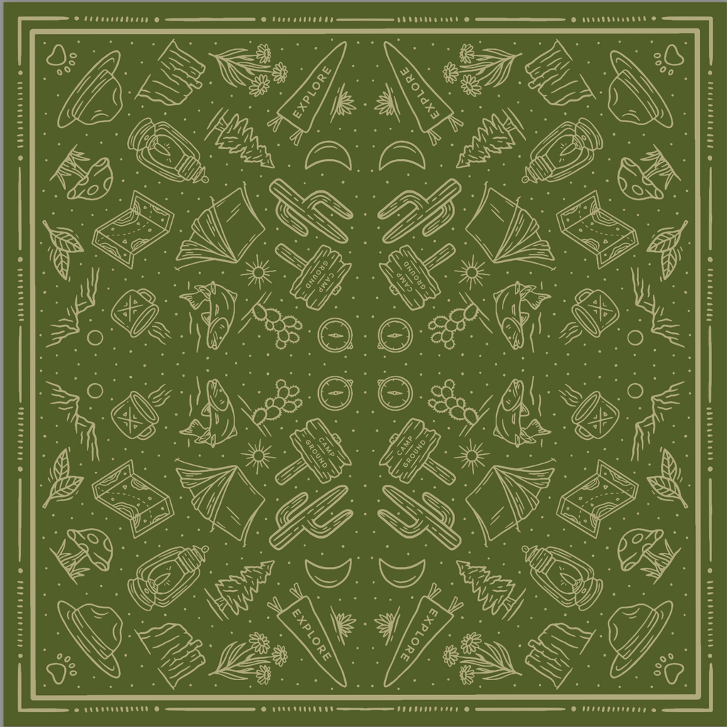 The Explorer Outdoorsy Bandana