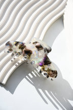 Oval Wave Acetate Hair Claw