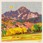 Mt. Sneffels Art Print