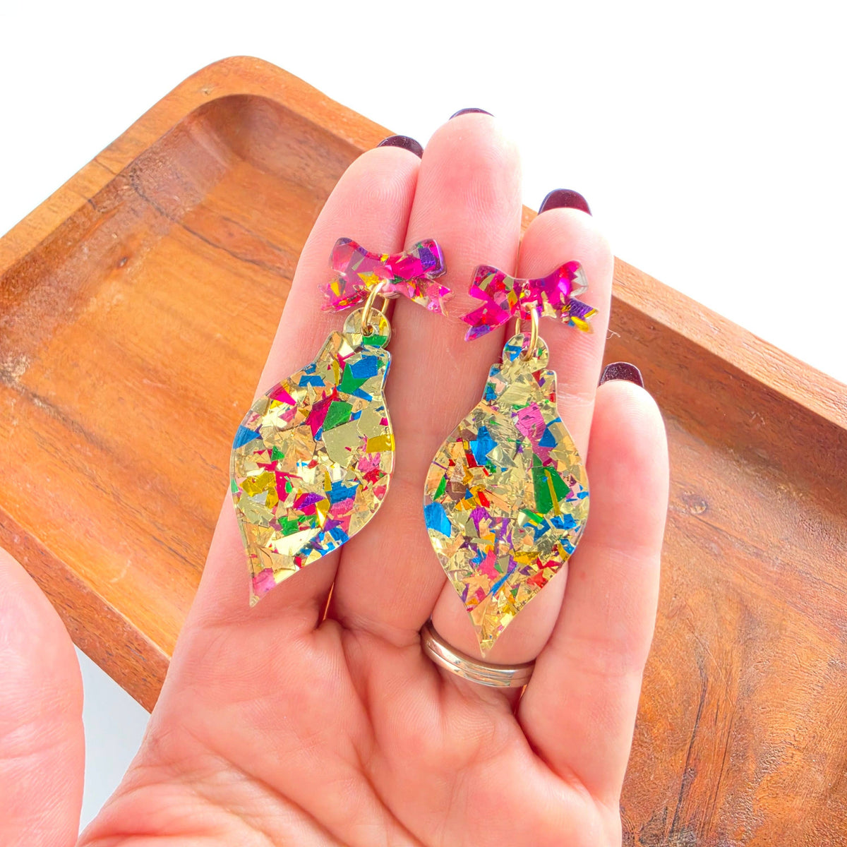 Vintage Ornament Earrings