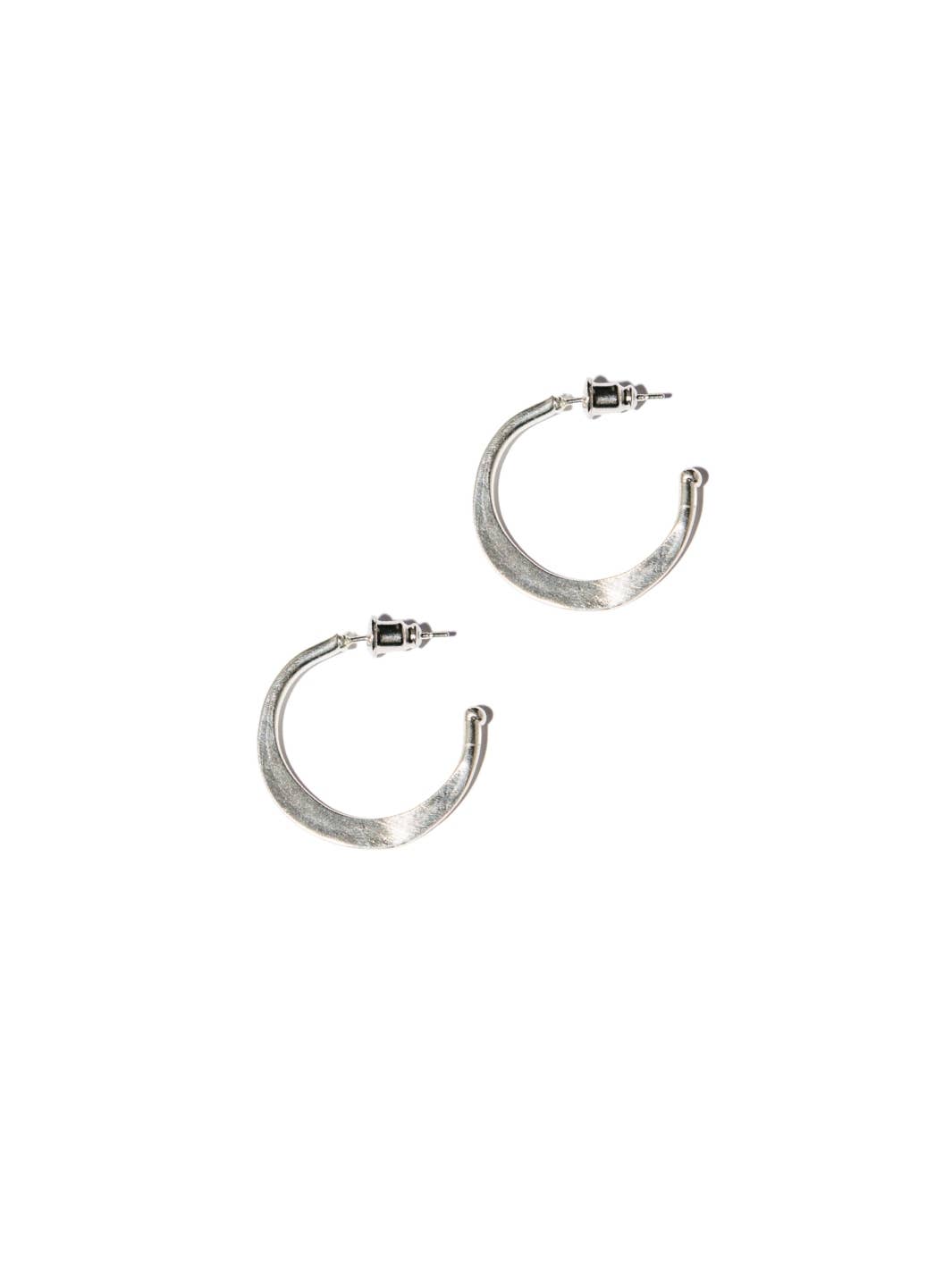 Hammered Hoop Earrings