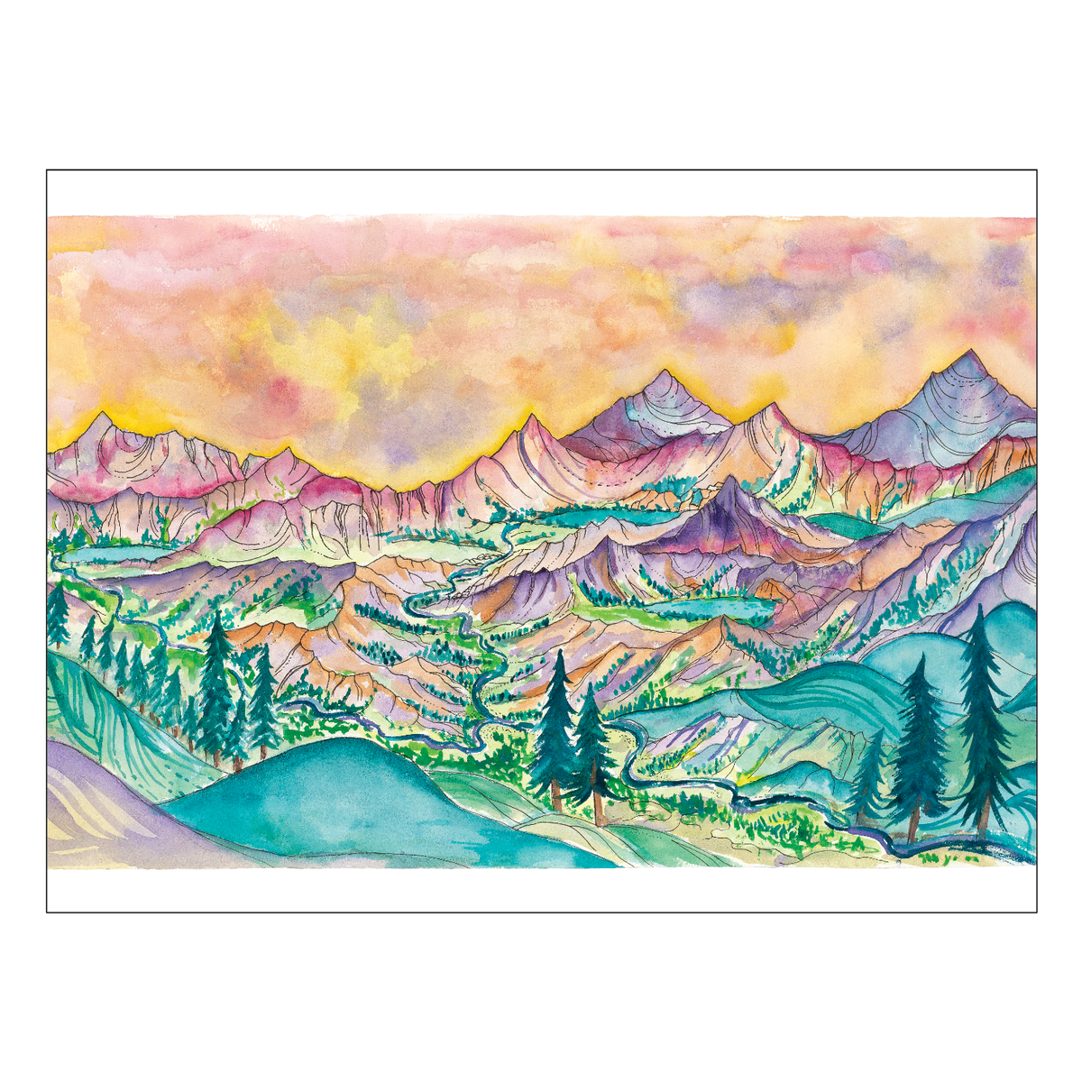 Magicland  12x16 Art Print
