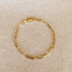 Short Link Paperclip Bracelet
