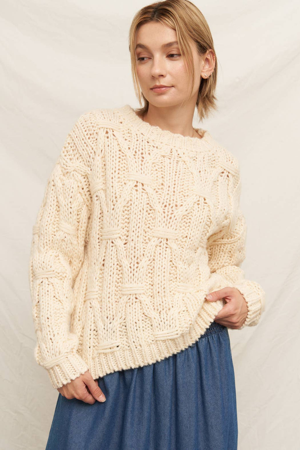 Cable Knit Sweater