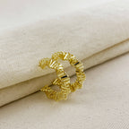 Twisted Shapes C-Hoop Earrings