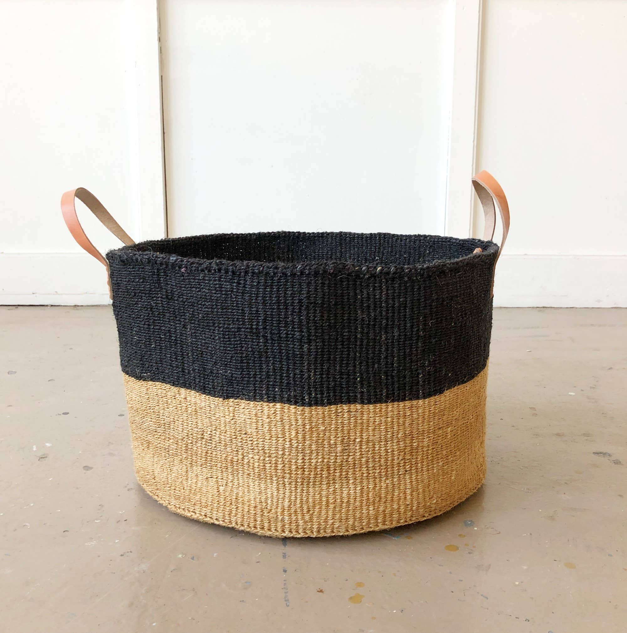 XL Floor Basket: Black