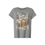 Wild Field Ladies Tee - Washed Grey