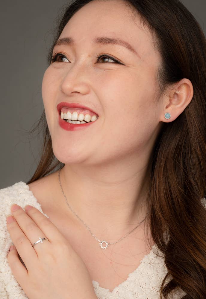 Mallory Silver Necklace