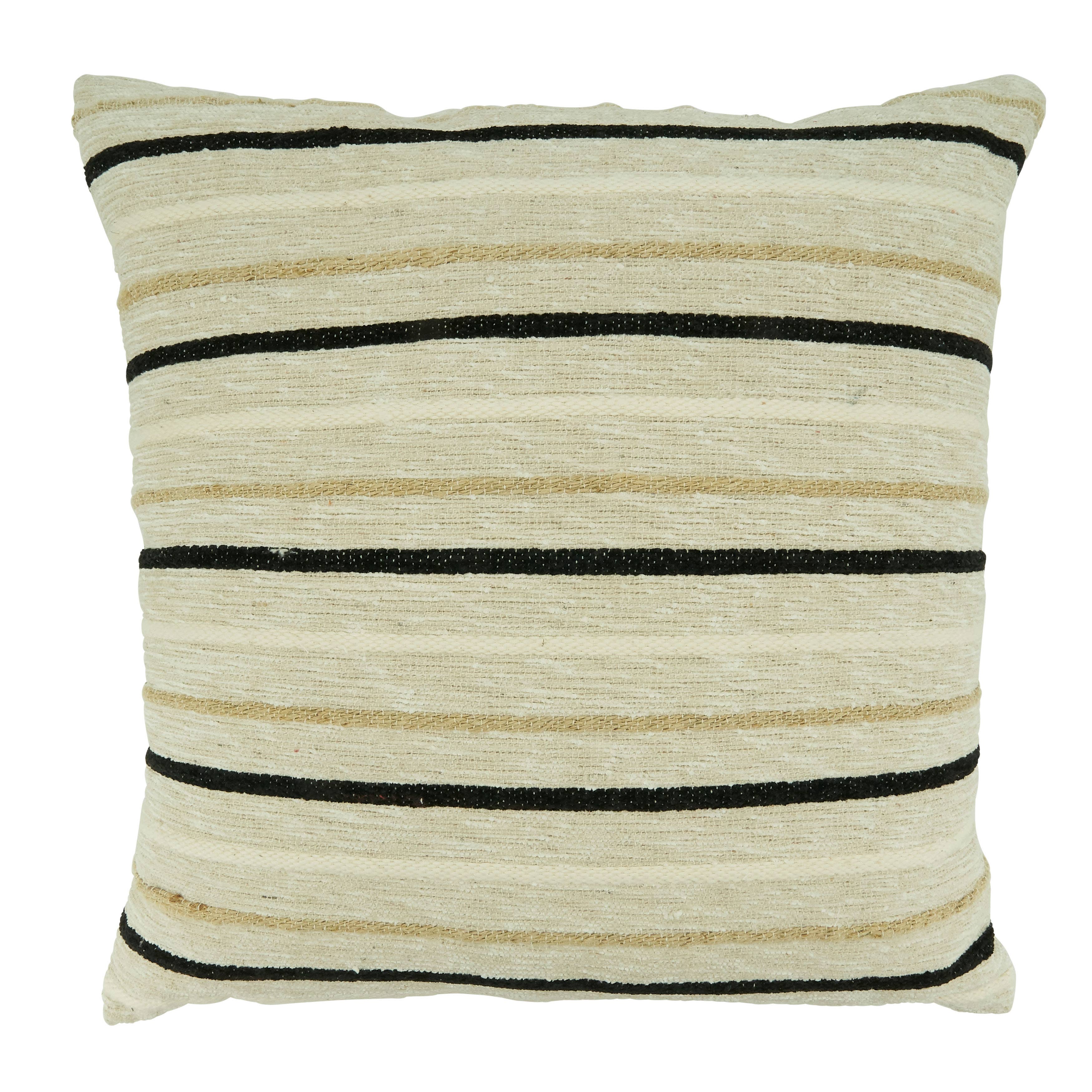 Striped Throw Pillow