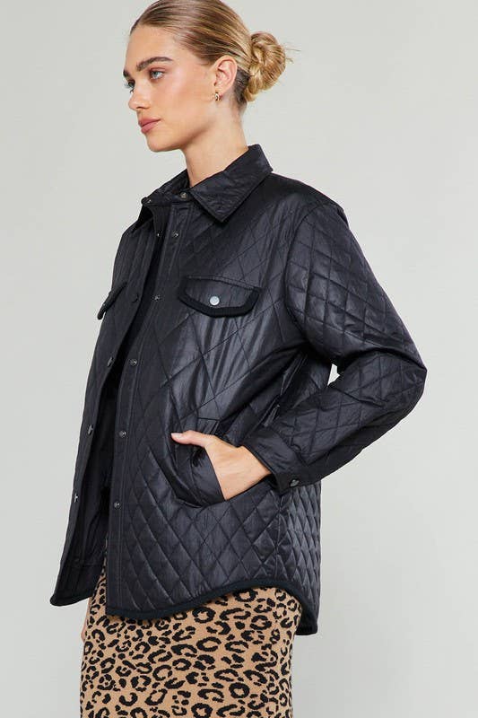 Diamond Shaped Quilting Jacket