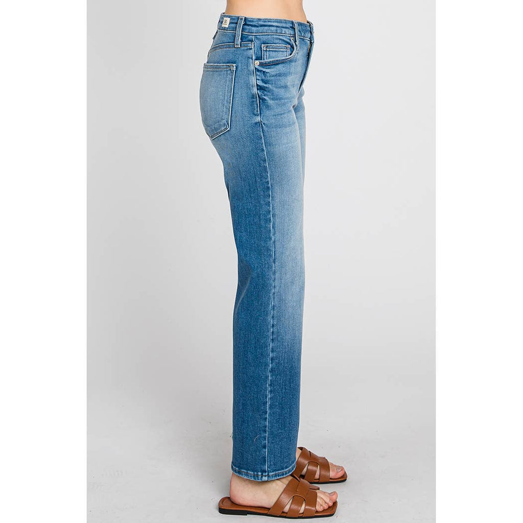 Venice Mid Rise Straight Jean
