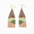 Vista Beaded Fringe Earring