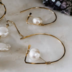 Entranced Pearl Ear Threaders