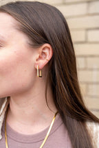 Luxe Gold Goldi Hoop Earrings