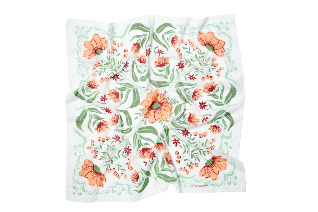 Flora Large Bandana