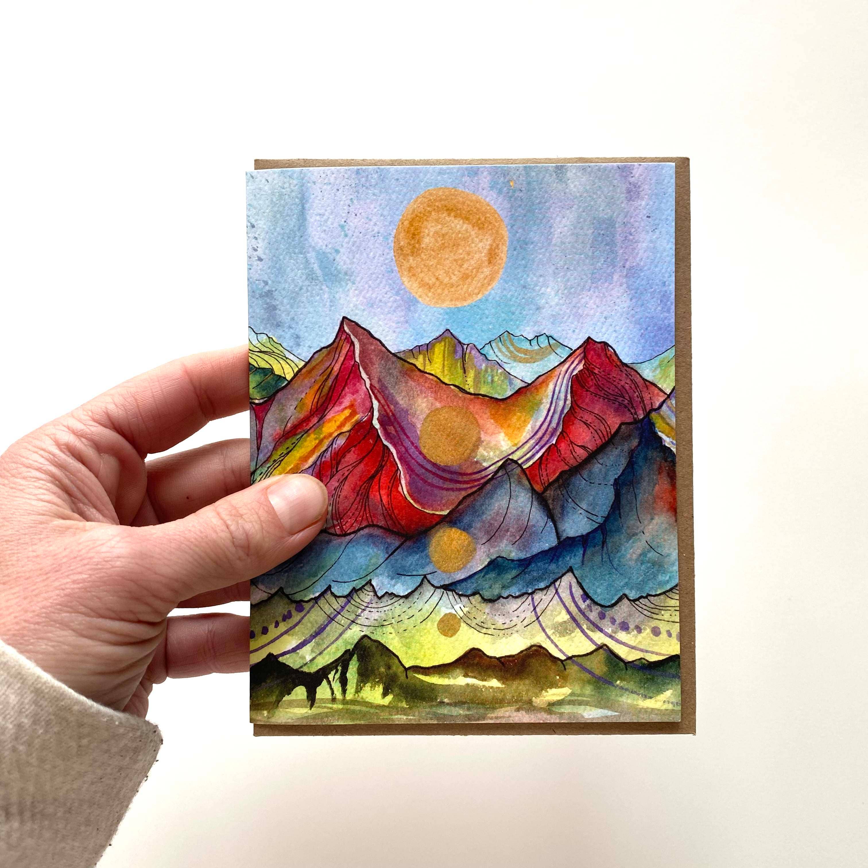 Mountain Art Notecards: Soul Rise